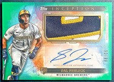 SAL FRELICK 2024 TOPPS INCEPTION GREEN ROOKIE PATCH AUTO #APC-SF RC 83/99