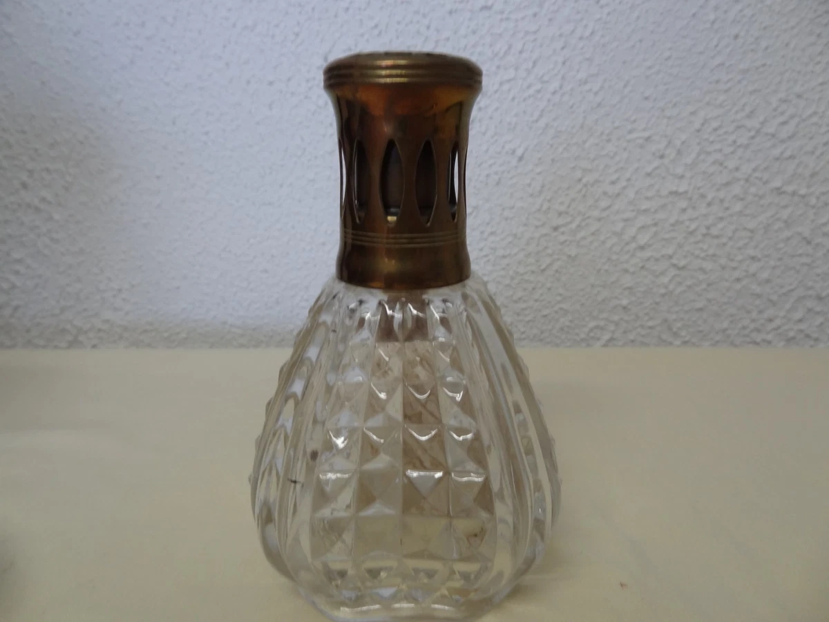 lampe berger en cristal ancienne à restaurer diamètre 10 cm