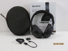 Sony WH-1000XM4 Wireless Noise Cancelling Over-Ear Headphones Black - Y23