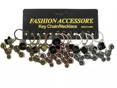 5901271531208 Brelok motocykl z kaskiem metalowy (12szt) Adar