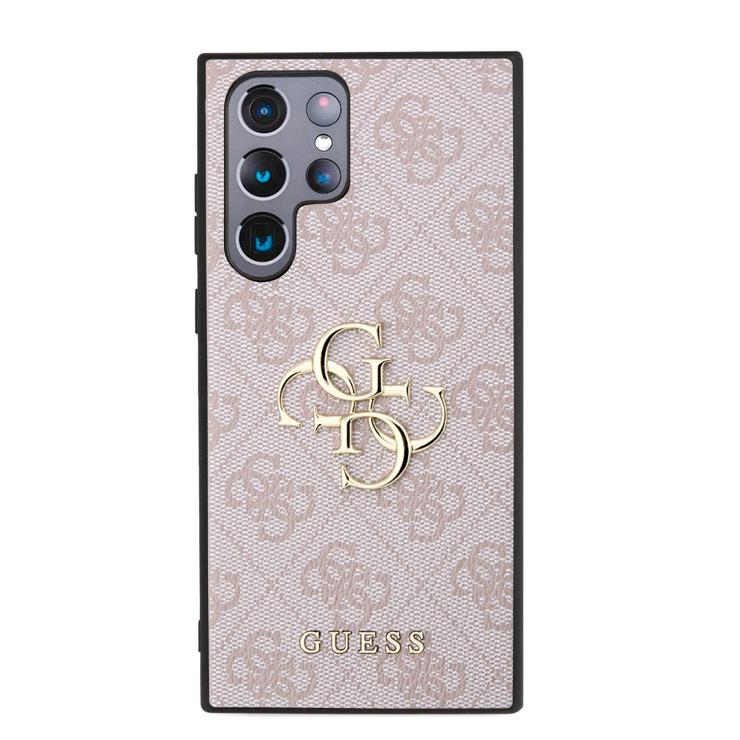 Coque Guess Galaxy S24 Ultra Rose Motif 4G : Le Cadeau Tendance Idéal pour Elle
