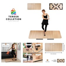 Lightweight Tap Dance Board - Cushioned Portable Mat for Aspiring Dancers 47x31
