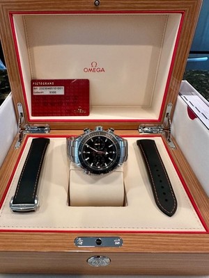 OMEGA Seamaster Planet Ocean 9300 Chrono 45.5mm with Bracelet and Silicone Strap