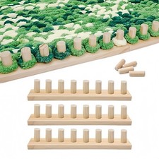 Chunky Yarn Wooden Loom for Blankets  Beginner Knitting Tool