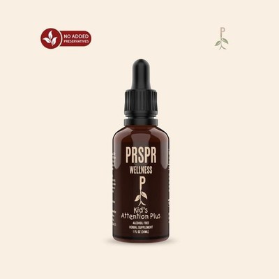Kids Attention Plus - Herbal Supplement for Enhanced Focus & Attention - 1 fl oz