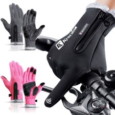 Winter Thermal Men Women Gloves Windproof Polar Fleece Liner Warm Touch Screen