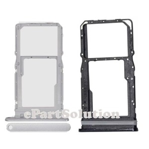 OEM SIM Card Tray Holder For T-Mobile REVVL 5G (T790W / T790Z) – Replacement Silver Tray