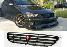 FOR 01-05 LEXUS IS300 HORIZONTAL BAR FRONT GRILLE ABS GRILL BLACK ALTEZZA JDM