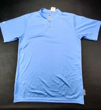 Majestic Cool Base Performance Men's S Blue Short Sleeve Lightweight Sports Tee