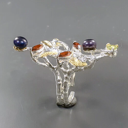 Natural  Not Enhanced Pearl Ring 925 Sterling Silver Size 6 /B-R1938 - Image 2 of 4