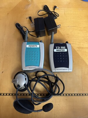 Ear Tec TD900 Wireless Intercom with Case