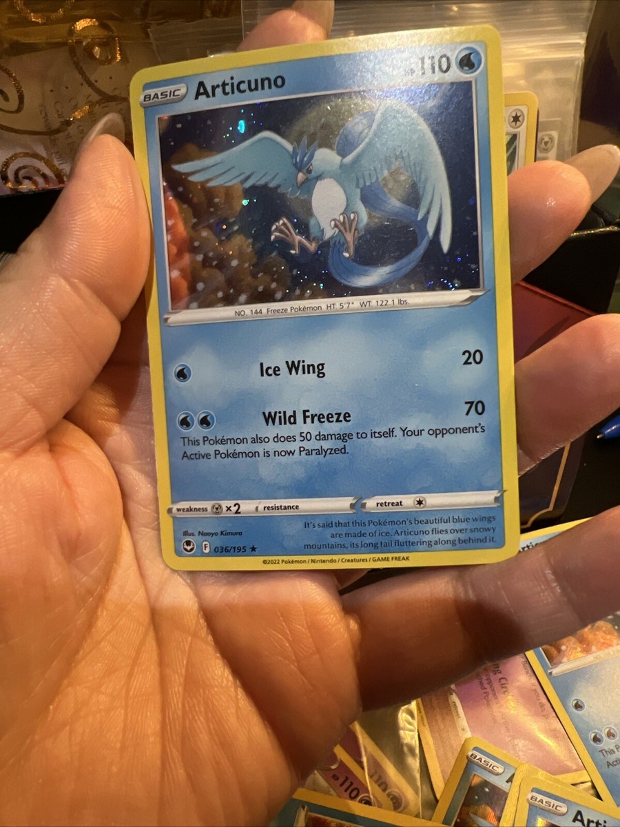 articuno holographic card value 1999 Articuno Holographic Fossil PSA 5 Vintage Pokmon Card, Classic Collectible