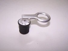 PAIR BOAT DRAIN PLUG 1 Inch Aluminum Snap Handle TWIST  520077 Sea-Dog Line
