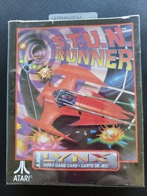 S.T.U.N. RUNNER Atari Lynx NEW Factory Sealed DAMAGED BOX STUN RUNNER