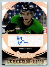 2015-16 Leaf Signature  AUTO #SPBG1 Brendan Guhle* *#/99 (ref 208635)