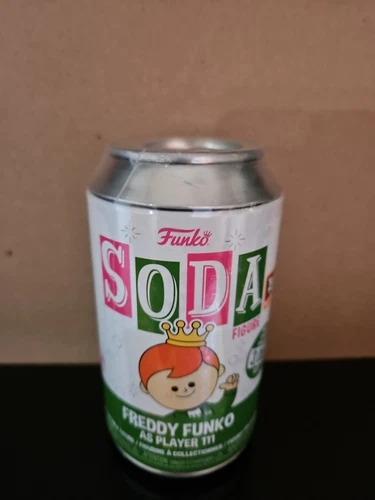 Funko Vinyl Soda: Freddy Funko Freddy Funko As Player 111 Funko Exclusive Sealed