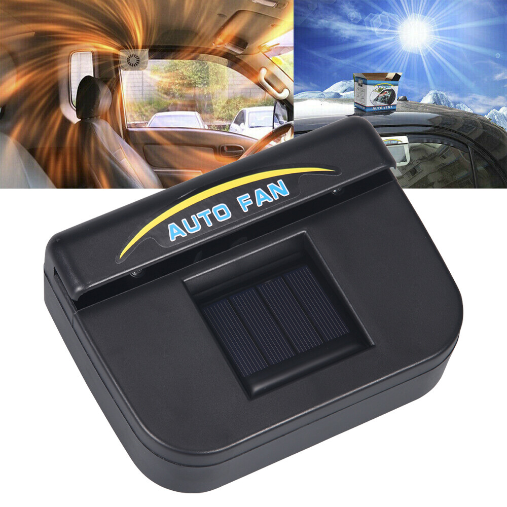 Auto Solar Powered Car Exhaust Air Vent Cool Fan Auto Cooler Ventilation  System – Mocitos