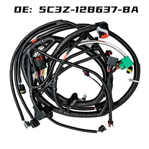 2005-2007 For Ford Super Duty Diesel Engine Wiring Harness 6.0L D450-637-BA-M7 - Picture 3 of 9
