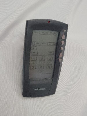 UEI Mosaic Touchscreen Universal Remote Control NO MANUAL/TESTED