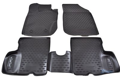 Gummifußmatten Gummimatten 3D Passend Für Dacia Duster 4Wd 2011-2015 4 Tlg