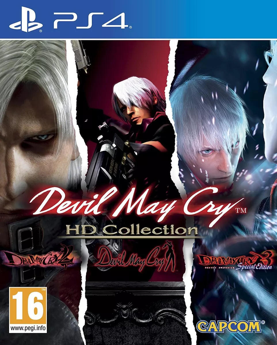 PS4 Game Devil May Cry HD Collection DMC with Part 1+2+3 Dantes Awakening  NEW