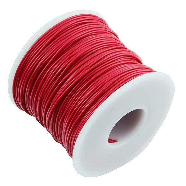 SWITCH ELECTRONICS Red 0.25mm² 7/0.2mm Stranded Copper Equipment Cable Wire 100M