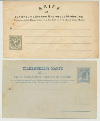 Echte Briefmarken aus Österreich mit Mischfrankatur