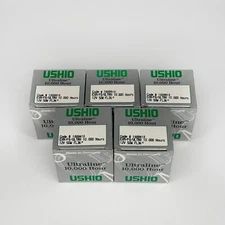 Lot of (5) USHIO Ultraline 10,000 Hour EXN/FG/ULTRA 12V 50W FL36 Light Bulb