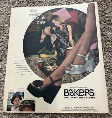 San Bernardino Sheik's Shoe Store Near Me 1974 Bakers Shoes