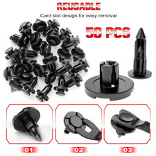 Retenedores de clips de empuje para parachoques para Nissan Murano 2009-16 50 un.