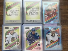 2023-24 O-Pee-Chee PLATINUM Hockey RETRO/RETRO RAINBOW/BLUE PULSAR INSERTS