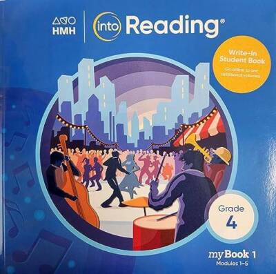 Student Mybook Grade 4 (Into Reading, 1) - Paperback By Hmh - VERY GOOD