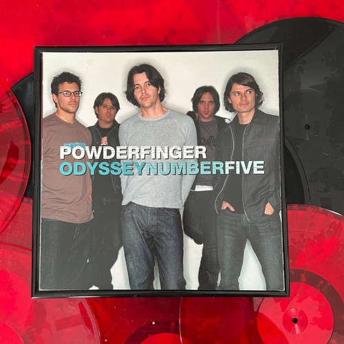 POWDERFINGER ODYSSEY NUMBER FIVE LP OFFICIAL PROMO FLAT POSTER FRAMED/UNFRAMED - Picture 2 of 5