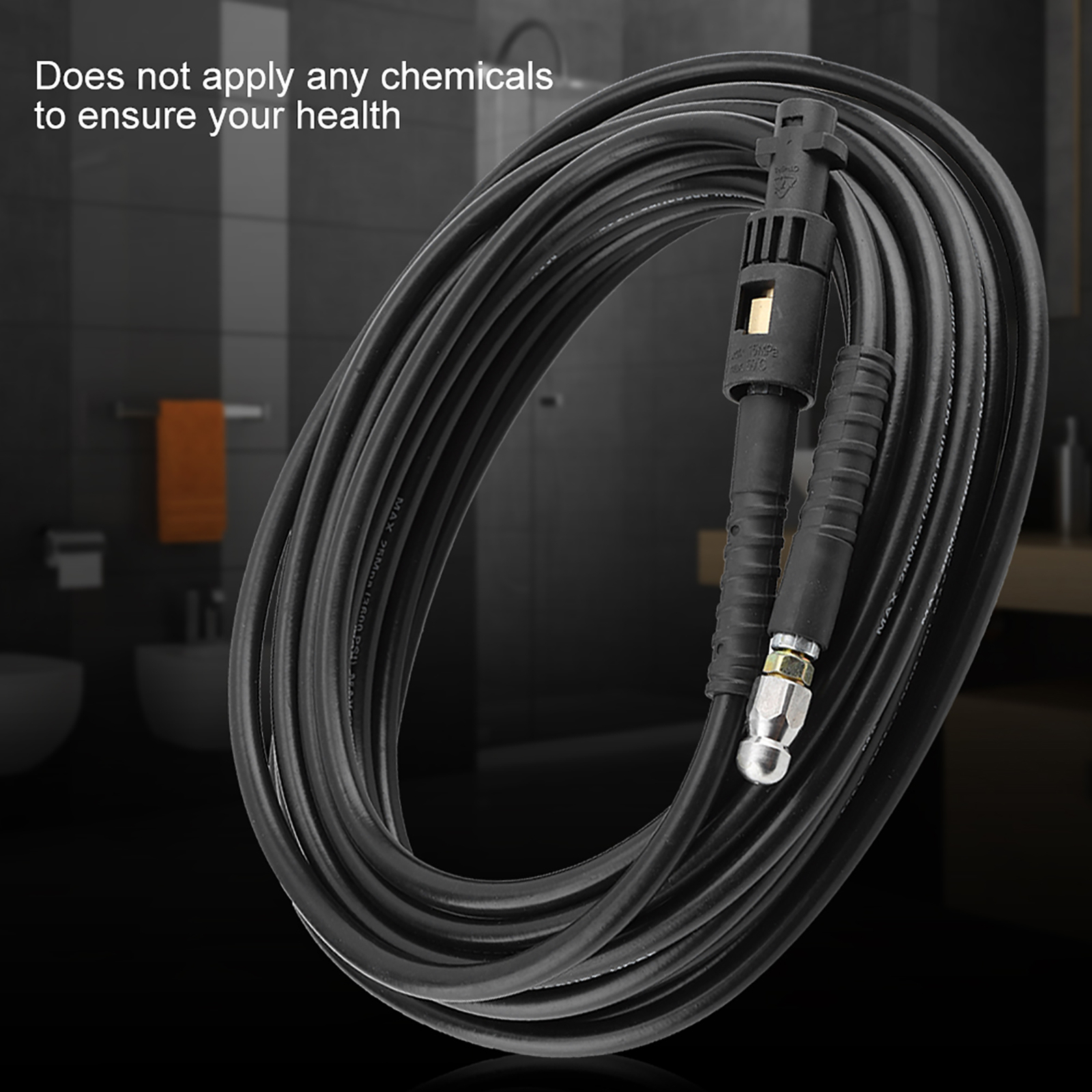 15M Dredge Tool Toilet Kitchen Cleaning Tube Pipe Sewer Drain Cleaner