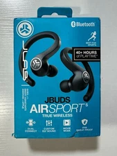 JLAB - Jbuds AirSport True Wireless EARBUDS - NEW