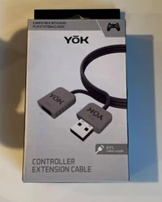 2 PACK Playstation Classic: YOK 6 Ft Controller Extension Cable Cord New Sealed