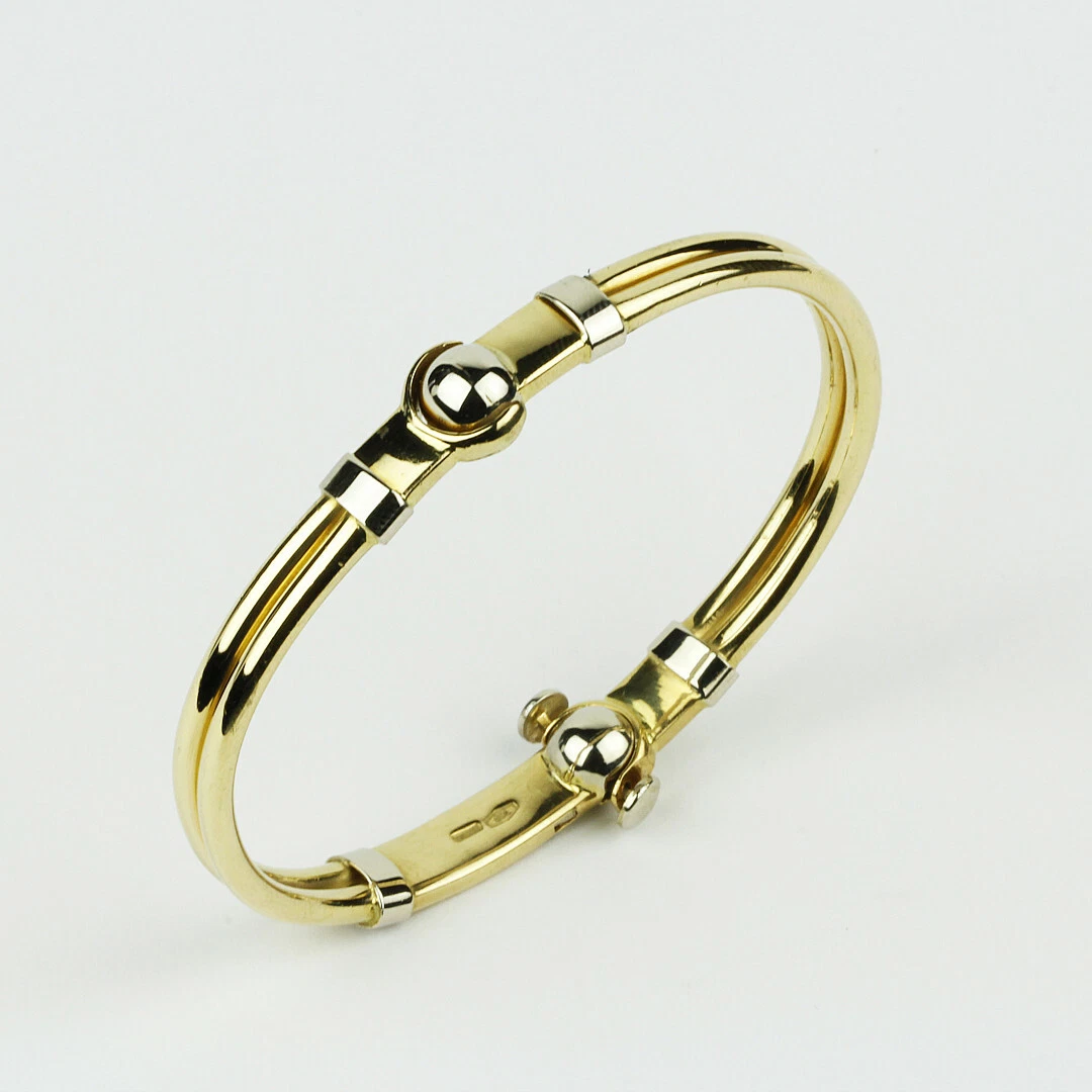 18k italian gold mens bracelet deals