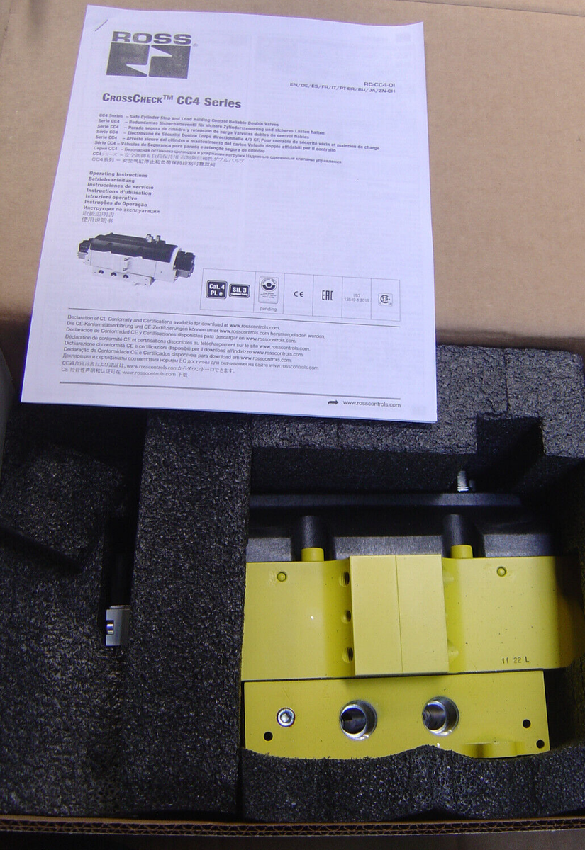 CC4M44NAEXSA New in box CC4 Series Safe Control & Load ROSS