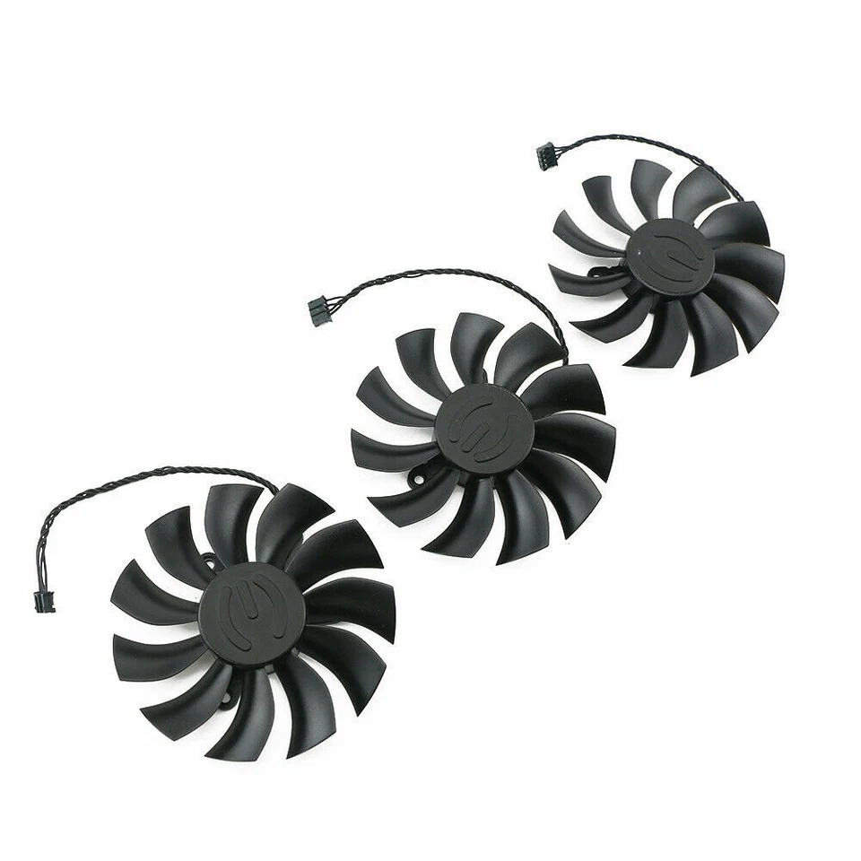 Cooling Fan For EVGA GTX1080Ti FTW3 GTX 1080 Ti Black ELITE PLA09215B12HH - Image 4 of 4