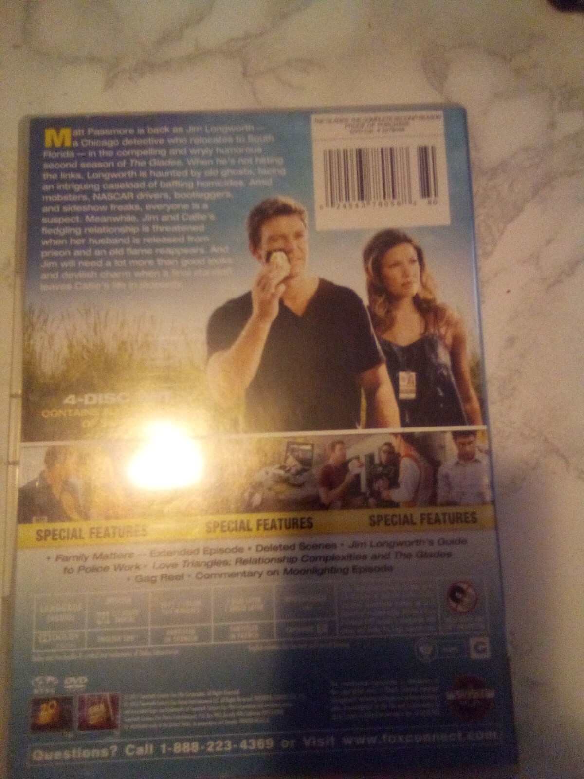 The Glades Season Two Boxset Require A Multi Region Player For This Dvd