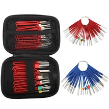 41Pcs Terminal Removal Tool Kit Electrical Wire Connector Pin Ejector Extractor