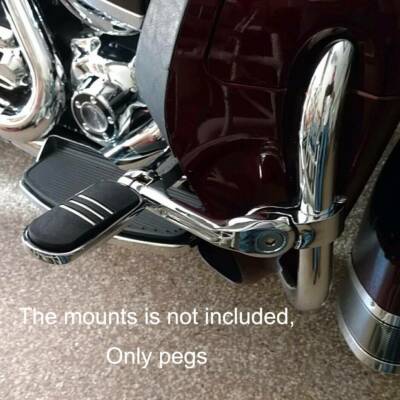 1-1/4'' Highway Foot Pegs Pedals For Harley Davidson Touring Road King classic US
