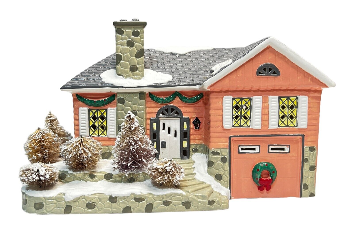 Dept 56 MorningSide House The Original Snow Village Handpainted