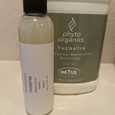 REPACKAGE NEXXUS Phyto Organics THERATIN Extreme Moisture Shampoo 7 OZ