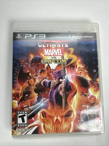 Ultimate Marvel vs. Capcom 3 (Sony PlayStation 3, 2011) PS3 Complete CIB Tested