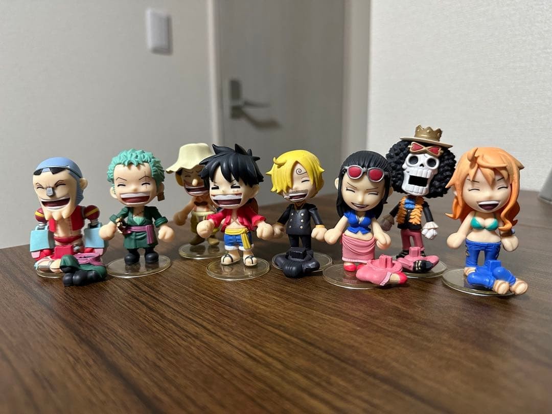 One Piece BE Smile Sombrero de Paja Crew Figura Coleccionable Anime Japón Usado