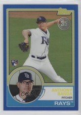2018 Topps Silver Pack 1983 Design Chrome Series 2 Blue 50/150 Anthony Banda xp6