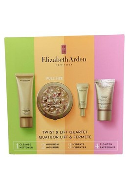 Elizabeth Arden Ceramide Twist and Lift Quartet-Serum Caps x 60, Cleanser, Eye, Day