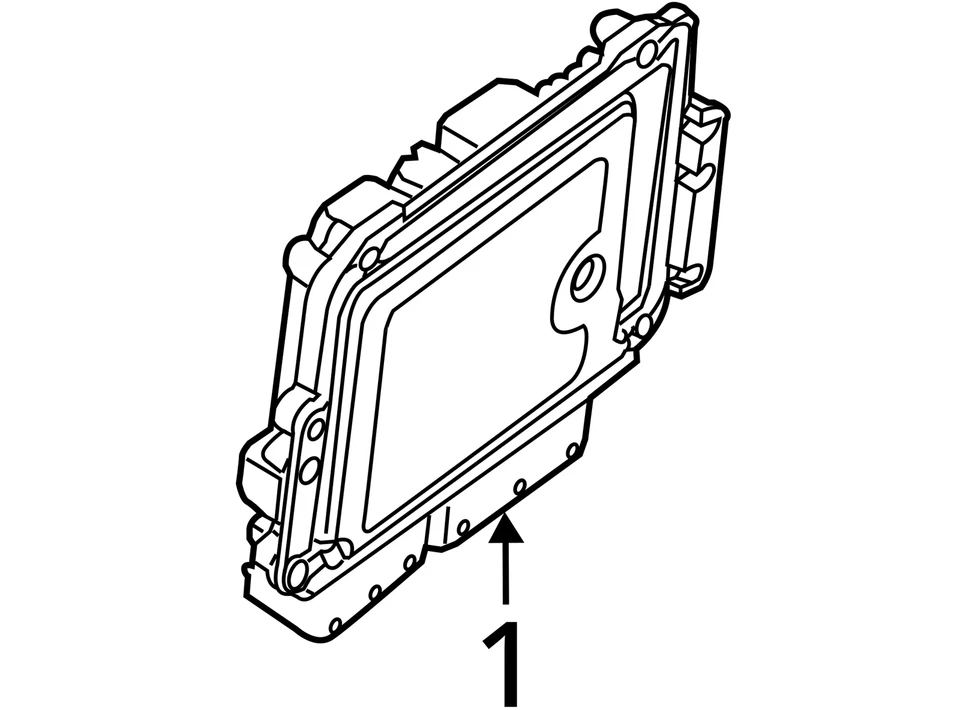 Caja cerebral motor Ford Focus RS 2017 F1EZ12A650CANP 7158 Foto 4 de 4