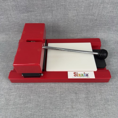 Sizzix Original Red Personal Die-Cutter Press Machine w/Cutting Pad Provo Craft